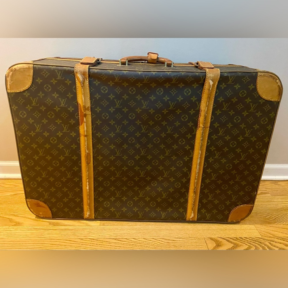 Louis Vuitton Stratos Jumbo Suitcase Brown Monogram - Picture 3 of 6